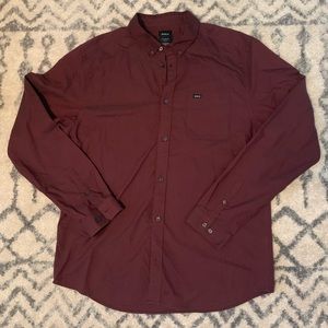 RVCA Button up shirt